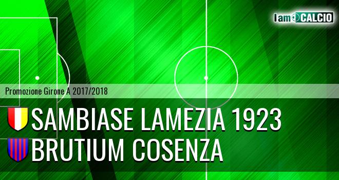 Sambiase Lamezia 1923 - Brutium Cosenza