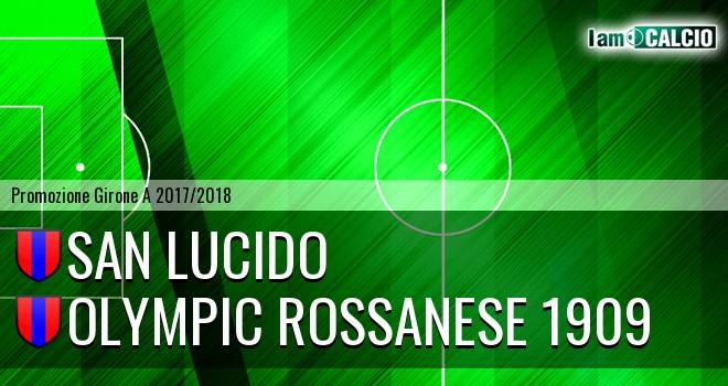 San Lucido - Olympic Rossanese 1909