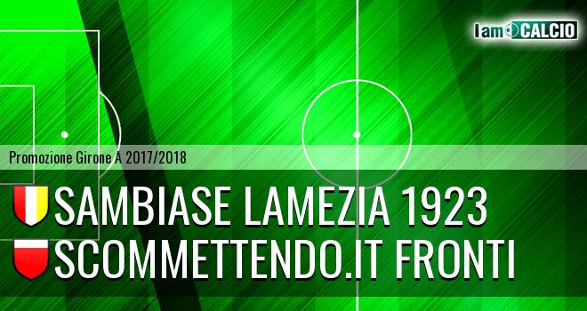 Sambiase Lamezia 1923 - Scommettendo.it Fronti