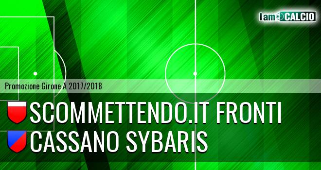 Scommettendo.it Fronti - Cassano Sybaris