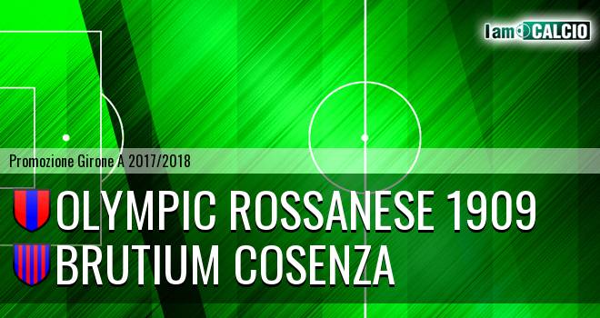 Olympic Rossanese 1909 - Brutium Cosenza