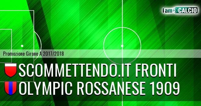 Scommettendo.it Fronti - Olympic Rossanese 1909