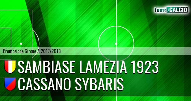 Sambiase Lamezia 1923 - Cassano Sybaris