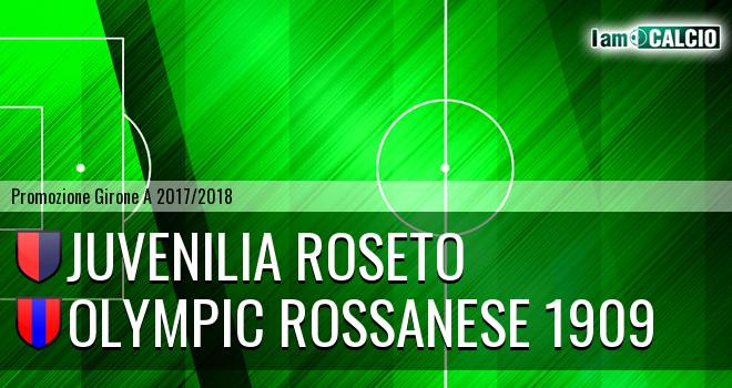 Juvenilia Roseto - Olympic Rossanese 1909
