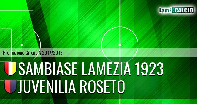 Sambiase Lamezia 1923 - Juvenilia Roseto