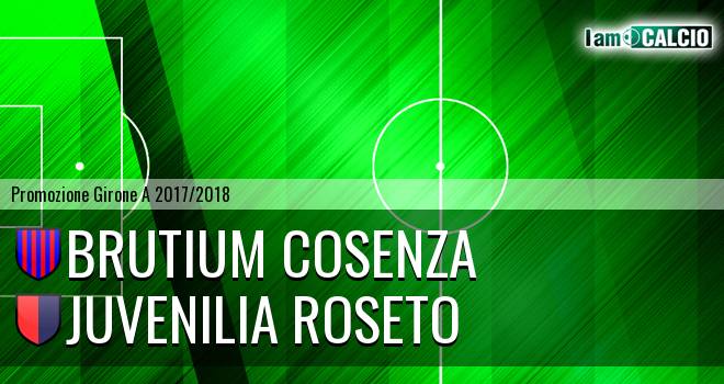 Brutium Cosenza - Juvenilia Roseto