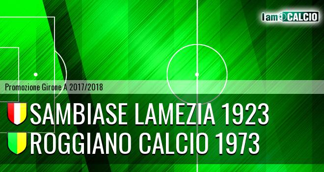 Sambiase Lamezia 1923 - Roggiano Calcio 1973