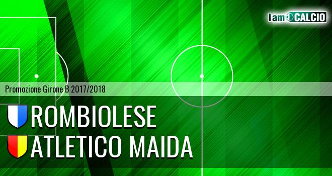 Rombiolese - Atletico Maida