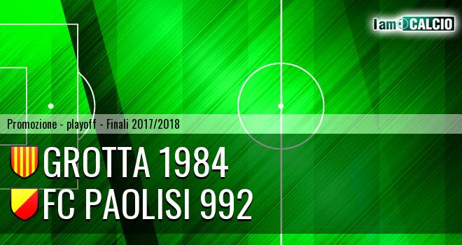 Grotta 1984 - FC Paolisi 992