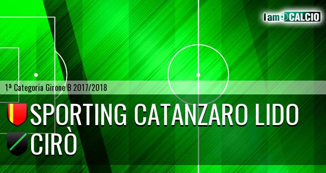 Sporting Catanzaro Lido - Cirò