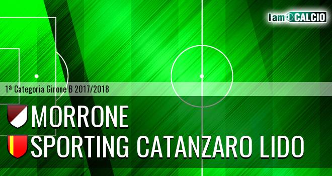 Morrone - Sporting Catanzaro Lido