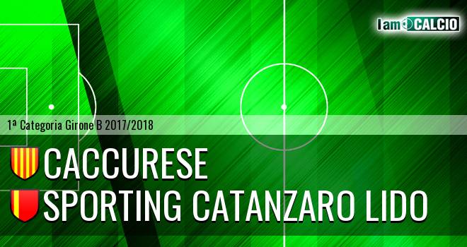 Caccurese - Sporting Catanzaro Lido