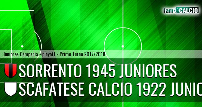 Sorrento 1945 Juniores - Scafatese Calcio 1922 Juniores
