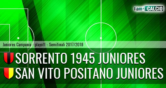 Sorrento 1945 Juniores - San Vito Positano Juniores