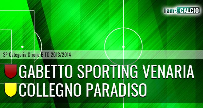 Gabetto Sporting Venaria - Collegno Paradiso