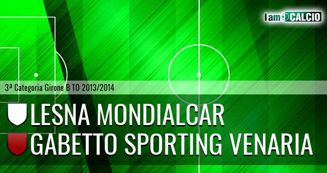 Lesna Mondialcar - Gabetto Sporting Venaria