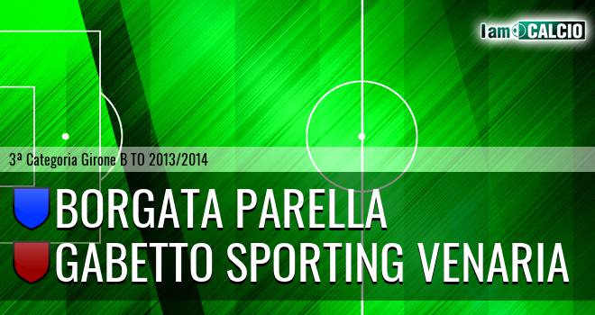 Borgata Parella - Gabetto Sporting Venaria