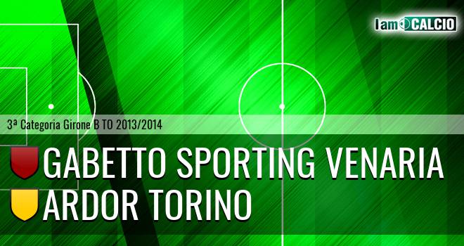 Gabetto Sporting Venaria - Ardor Torino