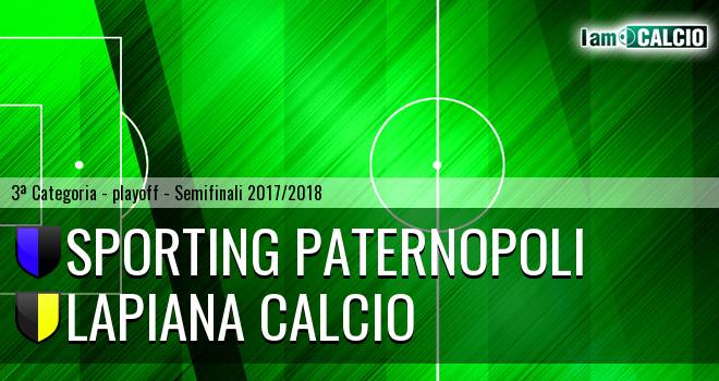 Sporting Paternopoli - Lapiana Calcio