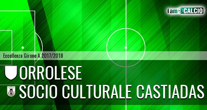 Orrolese - Castiadas Calcio