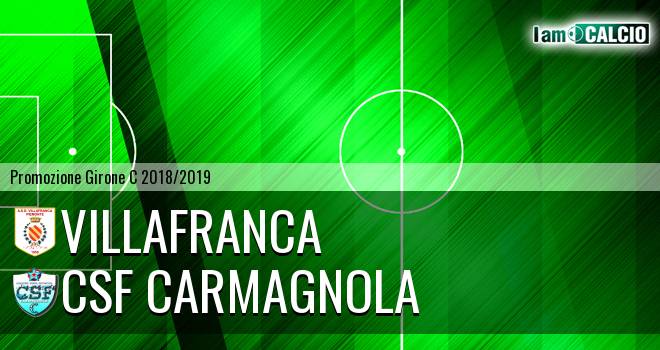 Villafranca - Csf Carmagnola