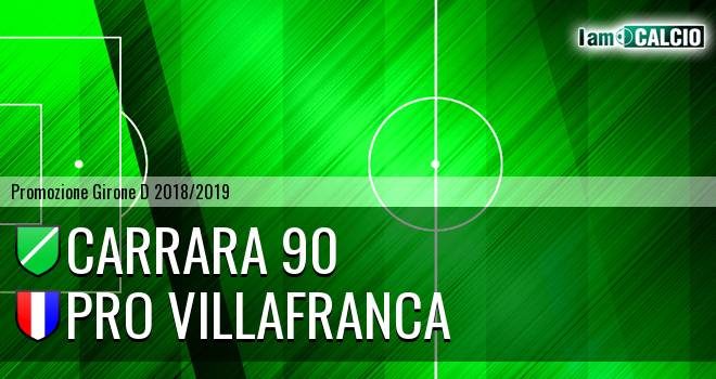 Carrara 90 - Pro Villafranca