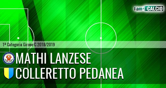 Mathi Lanzese - Colleretto Pedanea