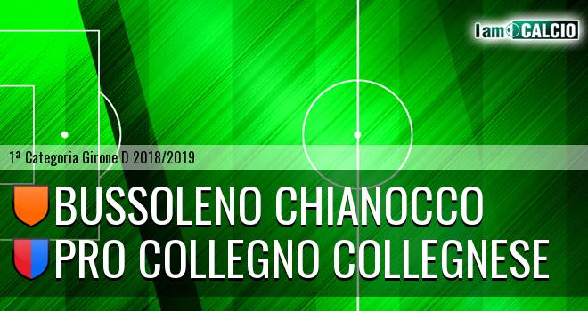 Bussoleno Chianocco - Pro Collegno Collegnese