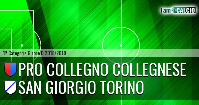 Pro Collegno Collegnese - San Giorgio Torino