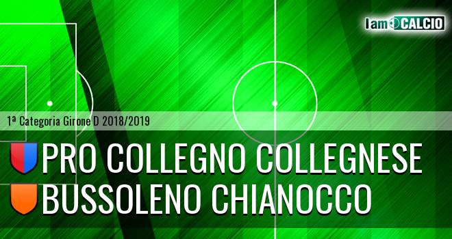 Pro Collegno Collegnese - Bussoleno Chianocco