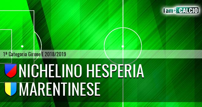 Nichelino Hesperia - Marentinese