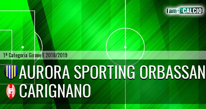 Aurora Sporting Orbassano - Carignano