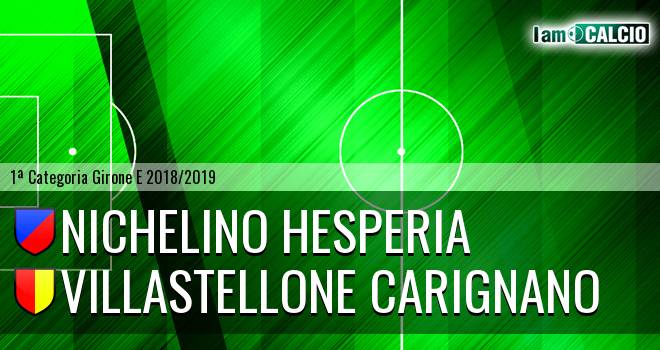 Nichelino Hesperia - Villastellone Carignano