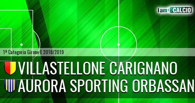 Villastellone Carignano - Aurora Sporting Orbassano
