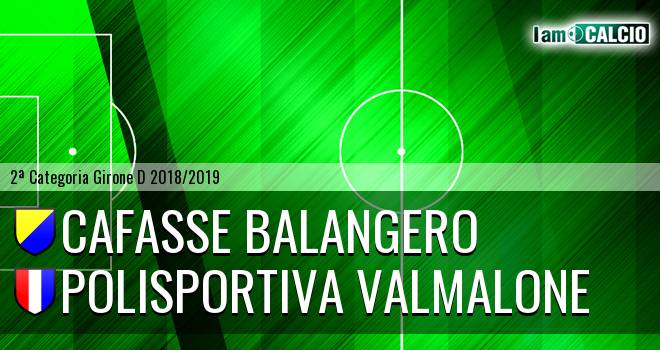 Cafasse Balangero - Polisportiva Valmalone