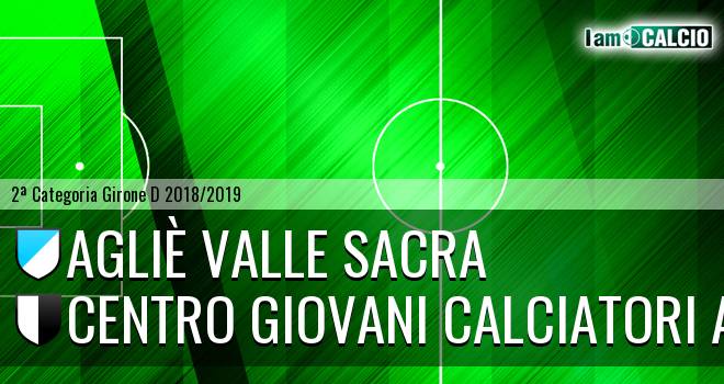 Agliè Valle Sacra - Centro Giovani Calciatori Aosta