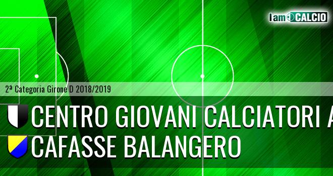 Centro Giovani Calciatori Aosta - Cafasse Balangero