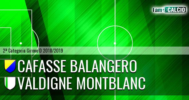 Cafasse Balangero - Valdigne Montblanc
