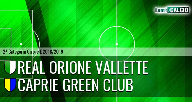 Real Orione Vallette - Caprie Green Club