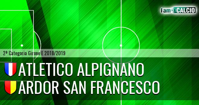 Atletico Alpignano - Ardor San Francesco