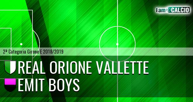 Real Orione Vallette - Emit Boys