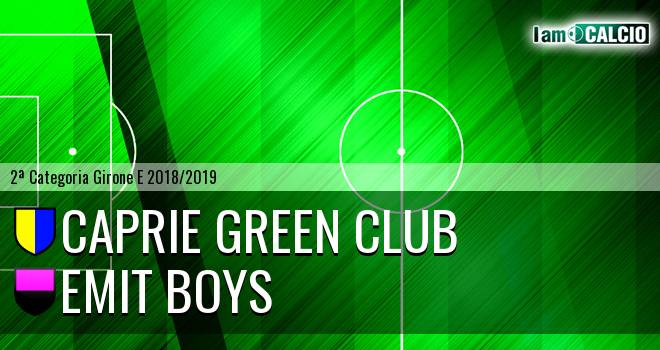 Caprie Green Club - Emit Boys