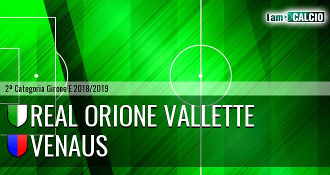 Real Orione Vallette - Venaus