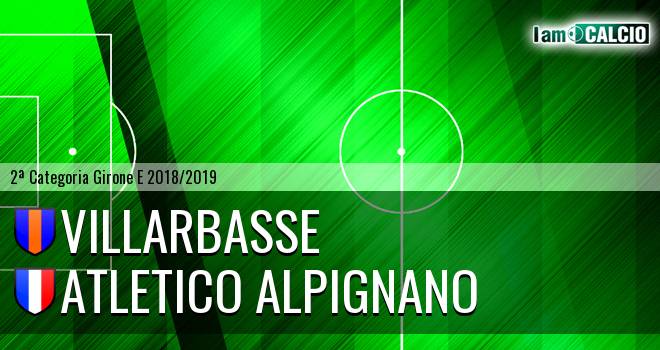 Villarbasse - Atletico Alpignano