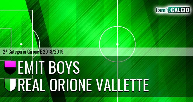 Emit Boys - Real Orione Vallette
