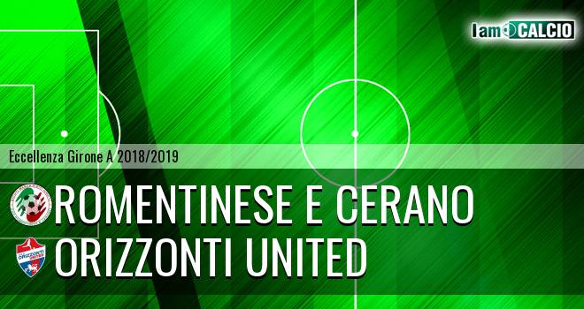 Romentinese e Cerano - Orizzonti United