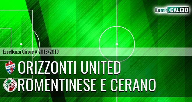 Orizzonti United - Romentinese e Cerano