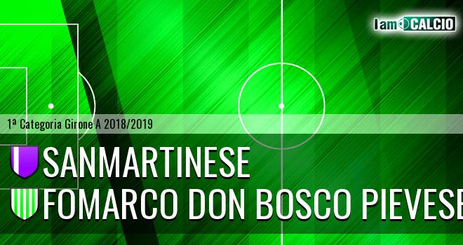 Sanmartinese - Fomarco Don Bosco Pievese