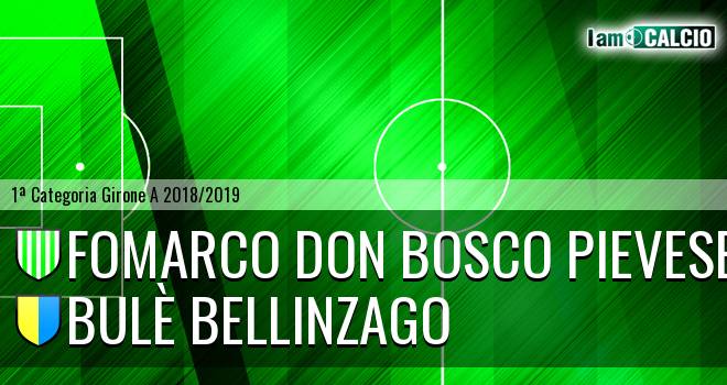 Fomarco Don Bosco Pievese - Bulè Bellinzago