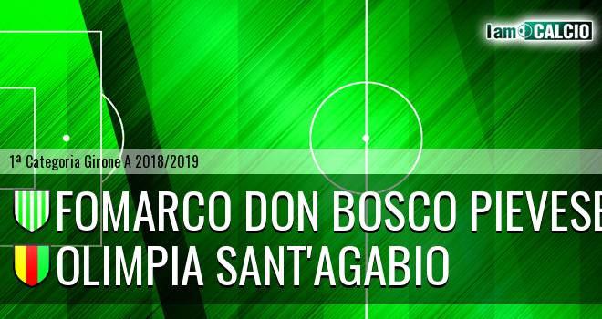 Fomarco Don Bosco Pievese - Olimpia Sant'Agabio